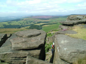 Climbers Froggatt edge