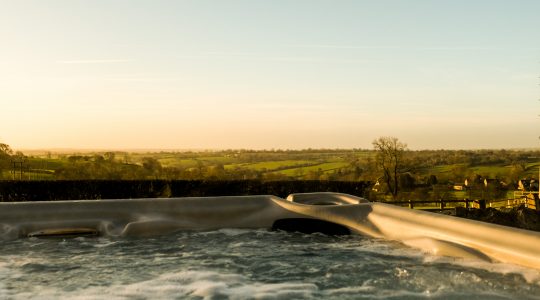 Views from the hot tub